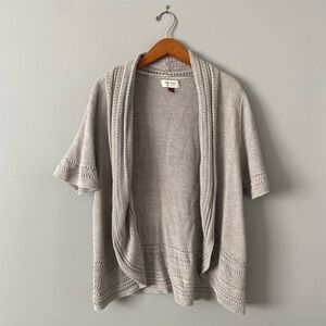 Sonoma Knit Short Sleeve Cardigan